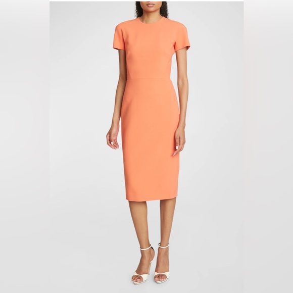 Victoria Beckham Crepe Sheath Dress- Sz 6 - Picture 4 of 12